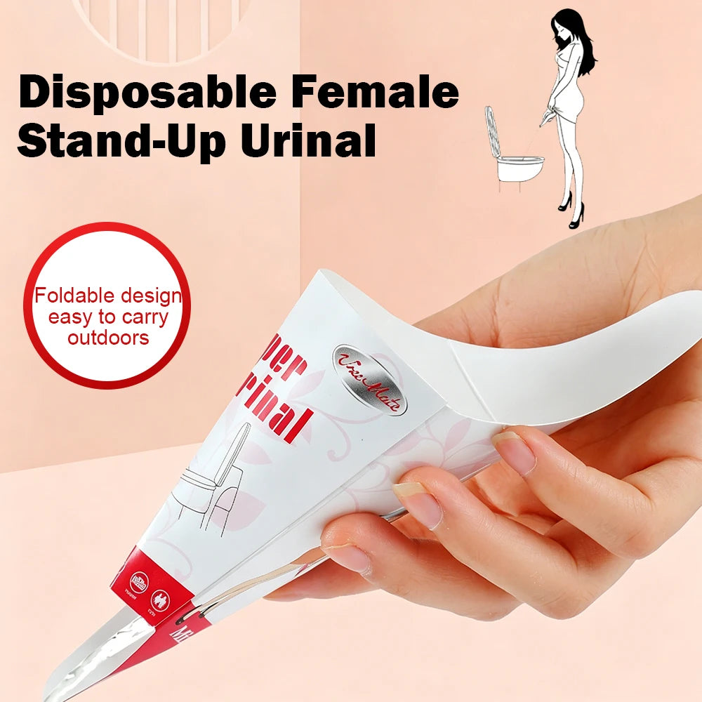 Urivie™ 12 Pack Portable Female stand-up urination device