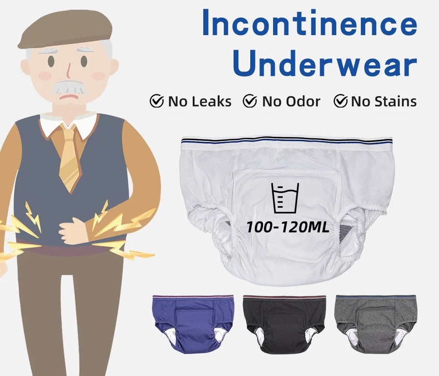 Urivie™ Men's Reusable Incontinence Underwear