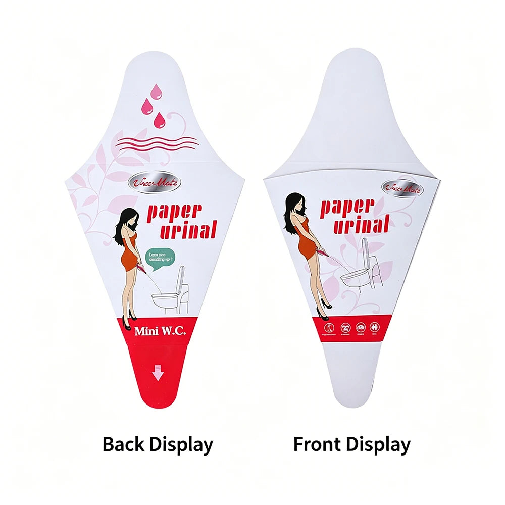 Urivie™ 12 Pack Portable Female  stand-up urination device
